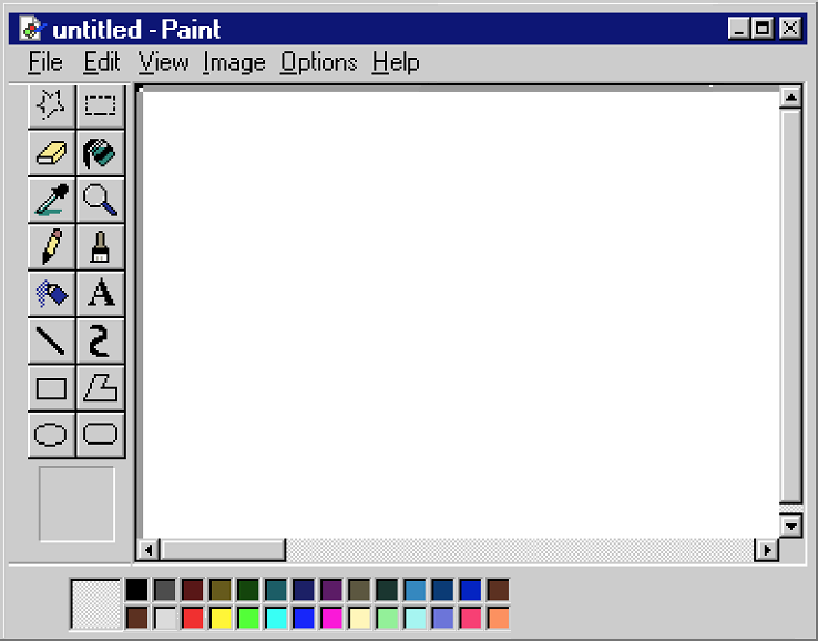 Janela do Paint